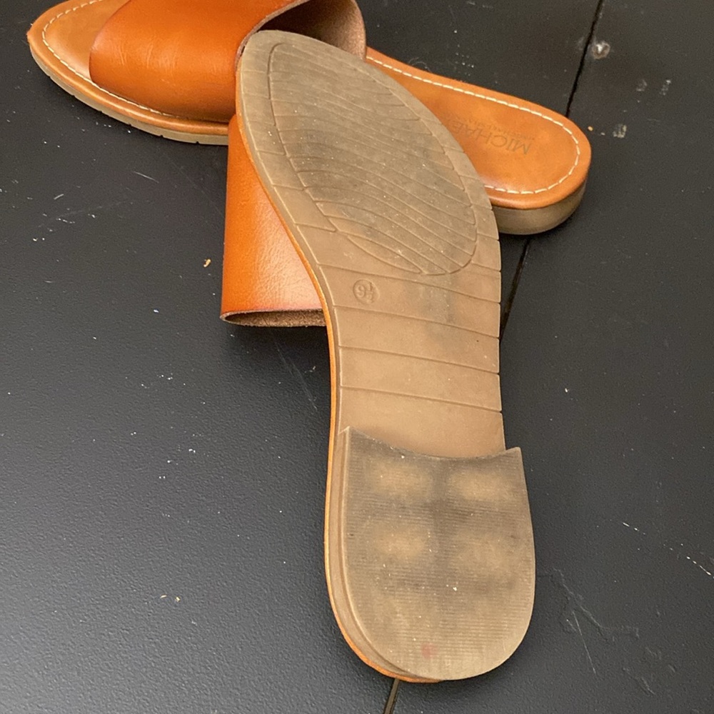 Michael leather slides - Picture 3 of 3